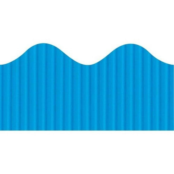 Bordette Decorative Border Brite Blue - 2.25" x 50' - 1 Roll/Pkg