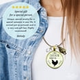 thumbnail image 3 of Chicken Mom Necklace Bronze Metal Gutsy Goodness Farm Life Adult Female Jewelry, 3 of 8