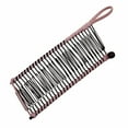 thumbnail image 2 of Effortless Updo 40-Tooth Banana Hair Clip for Women - Red Stylish Insert Comb, Easy-to-Use Double Comb Design with Strong Elastic Band, Comfortable & Durable, Perfect for Daily, Parties, Weddings,, 2 of 6