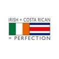 thumbnail image 3 of CafePress - Irish Costa Rican Flags Women's Light Pajamas - Women's Short Sleeve Print T-Shirt and Pants Light Cotton Pajama Set, 3 of 7