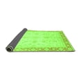 thumbnail image 2 of Ahgly Company Indoor Square Abstract Green Modern Area Rugs, 4' Square, 2 of 4