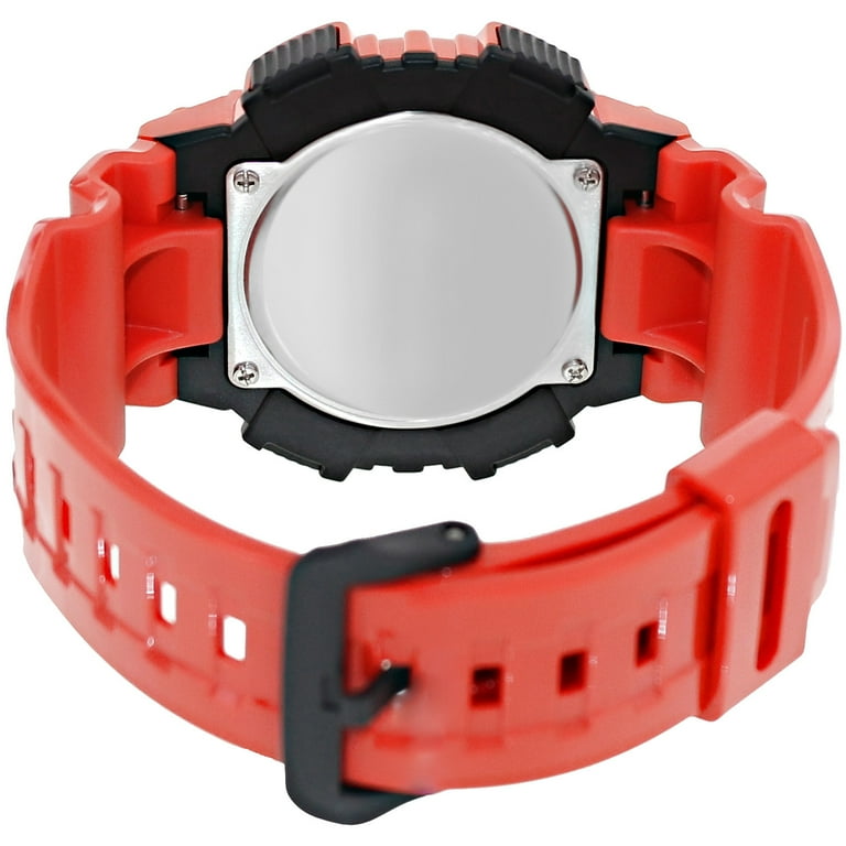 カシオ\r
【スマートウォッチ PROTREK smart WSD-F30　ブルー】 Casio Men's Solar Sport Combination Watch, Red Glossy Resin