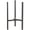 Black, variant on Easy Assembly Triangular Plant Rack Scandinavian Styles Carbon Steel Construction Multiple Tiers Garden Balconies Organi