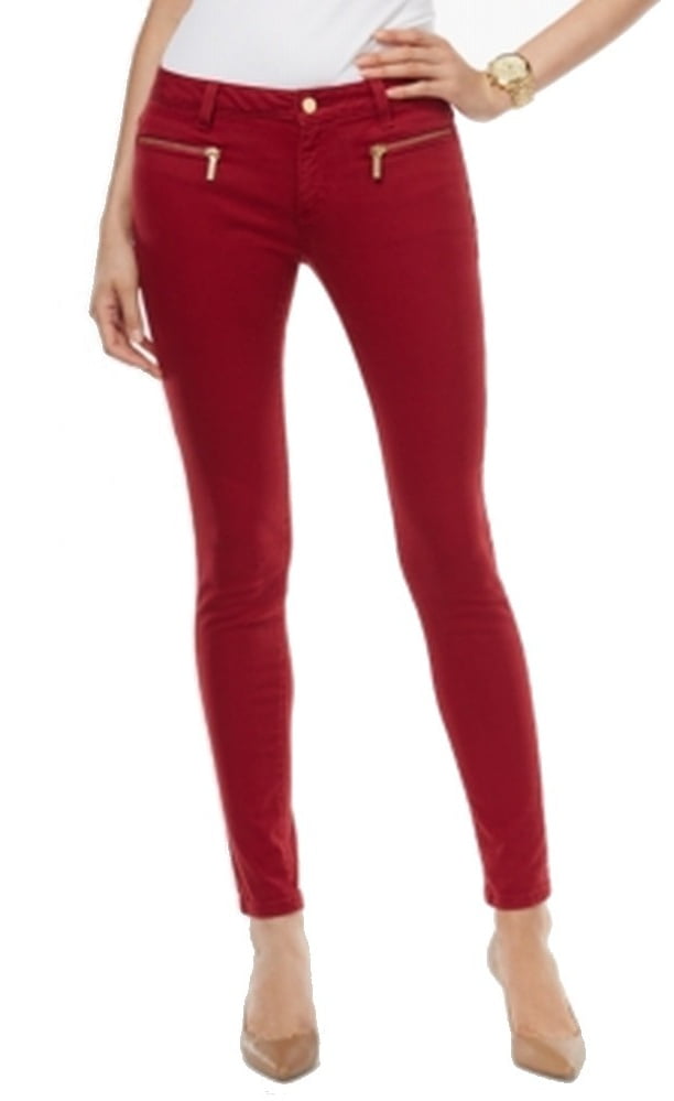 red skinny jeans walmart