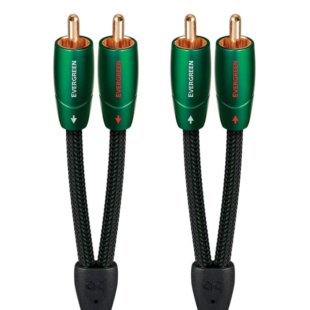 Cable de interconexión de audio AudioQuest Evergreen RCA > RCA 3m