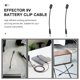 thumbnail image 3 of unbranded 2Ud Cable Con Conector Macho Para Batería 9V Effector Uso Estable Y Duradero, 3 of 8