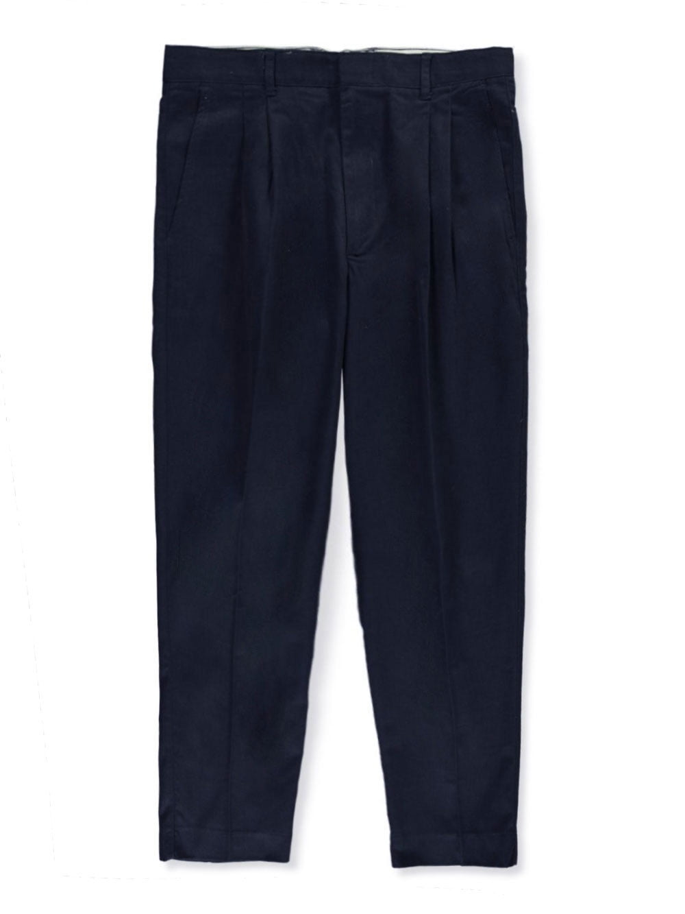 Rifle Big Boys' Husky Basic Pleated Pants (Husky Sizes) navy, 31