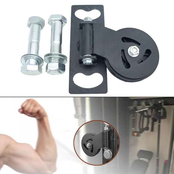 Polea de cable para rack de sentadillas, proyecto de fitness DIY, de poleas versátil para entrenamiento corporal, para gimnasio, LAT,