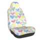 thumbnail image 1 of Balery Hand Drawn Colored Hearts Funda de Asiento para Auto con Diseño - Cubierta Frontal Suave y Transpirable con Protector Antideslizante- 1 Unidad, 1 of 5