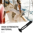 thumbnail image 3 of Luxshiny Safety Ladder Strap for Pontoon Boat Ladder Parts Rubber Black 1Pcs, 3 of 8