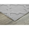 thumbnail image 6 of Garland Rug Quatro Polypropylene Silver Indoor Area Rug, 12' x 12', 6 of 7