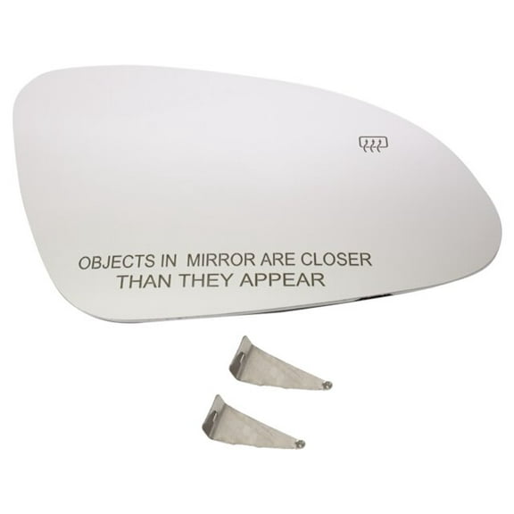 Right Door Mirror Glass - Compatible with 2012 - 2017 Buick Verano 2013 2014 2015 2016