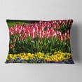 thumbnail image 2 of Designart 12" x 20" Red Polyester Throw Pillow, 2 of 5
