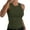 Green1, variant on Womens Tops Women's Casual Racerback Tank Top, High Neck Ribbed Cotton Tank Tops for Women Grey S