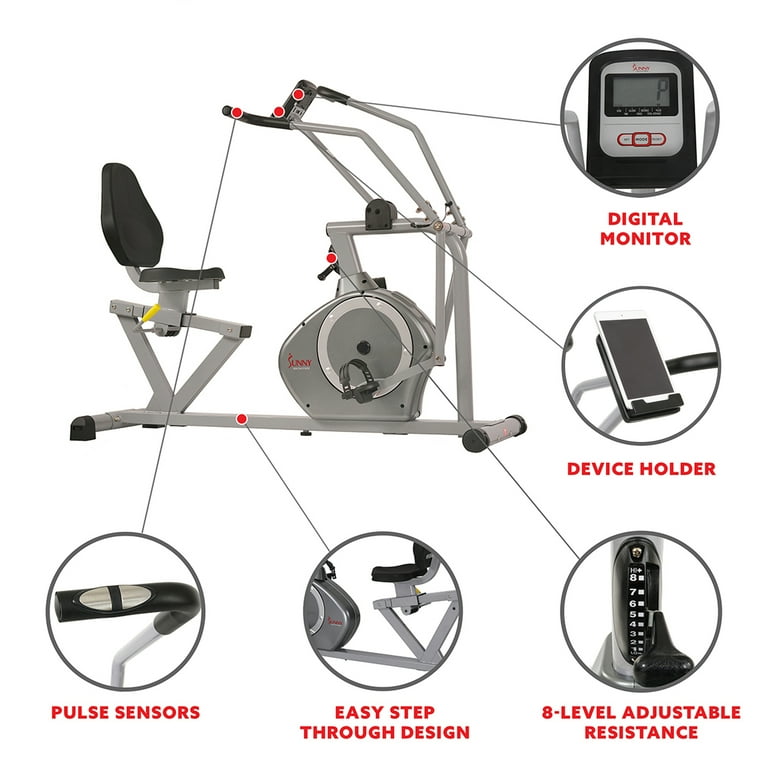 Essential rt8 online recumbent exercise bike