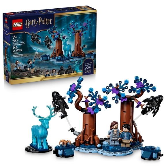 LEGO Harry Potter Forbidden Forest: Expecto Patronum - Building Toy for Boys & Girls, Ages 7 - Harry Potter Gift - Kids Bedroom, Desk or Bookshelf Decor - 76475