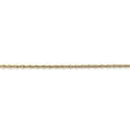 thumbnail image 2 of Leslie's Real 14kt Yellow Gold 1.5mm Loose Rope Chain; 16 inch; Lobster Clasp; for Adults and Teens; for Women and Men, 2 of 4