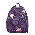 thumbnail image 1 of Chic Paisley Pattern Students Backpack - Elegant Classic Bohemian Vintage Retro Ethnic Floral Design, Comfortable Dual Shoulder Support Lightweight Backpack, 1 of 6