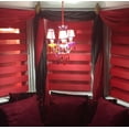 thumbnail image 3 of Gypsy Color Acrylic Crystal Chandelier, Multicolor 3 Lights Plug-in, 3 of 7