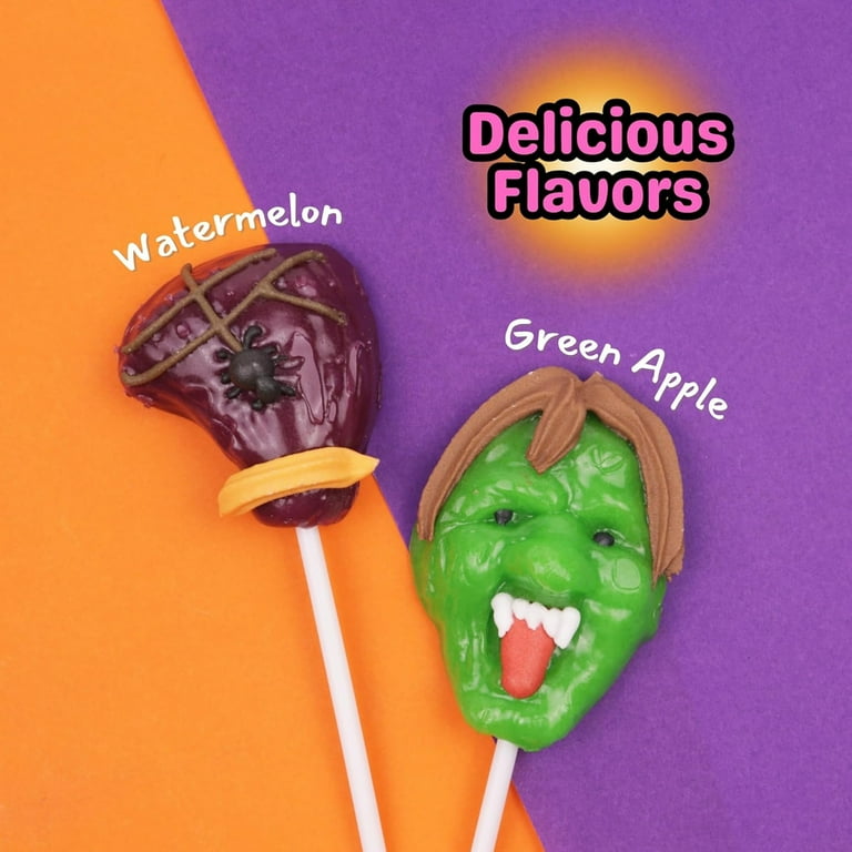 Zombie Lollipops, Halloween Trick or Treat Candy, 24 Count, 10.16