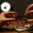 thumbnail image 2 of MOMOJIA 5-100V LED Digital Display Round Two-wire Voltmeter Digital Car Voltage Current, 2 of 8