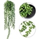 thumbnail image 1 of Planta Colgante de Lágrimas de Amantes Suculentas Artificiales Cadena de Perlas Falsas para Decoración de Pared Hogar y Jardín ANGGREK  Otros, 1 of 8