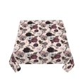 thumbnail image 5 of Wukai Retro Red Black Roses Waterproof Tablecloth for Kitchen Dining, Fits Square Tables for 2-4 Seats -60"x60", 5 of 7