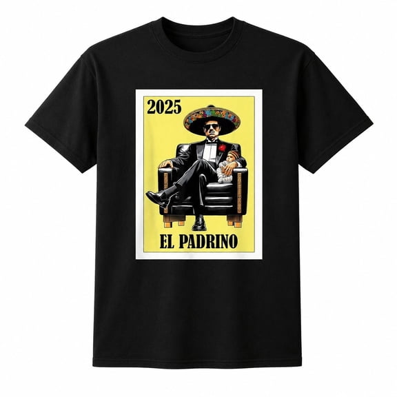 El Padrino 2025 Baptism Proposal Graphic T-Shirt, Unisex Cotton Tee