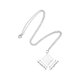 thumbnail image 5 of Collar de cubitos de hielo, collar de moda, colgante para niñas adolescentes, collar para mujeres, joyería para el cuello, 5 of 5