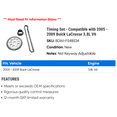 thumbnail image 2 of Timing Set - Compatible with 2005 - 2009 Buick LaCrosse 3.8L V6 2006 2007 2008, 2 of 2