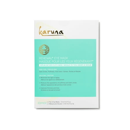 Karuna Renewal+ Eye Mask Box, 4 Ct