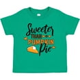 thumbnail image 3 of Inktastic Thanksgiving Sweeter Than Pumpkin Pie Boys or Girls Toddler T-Shirt, 3 of 5