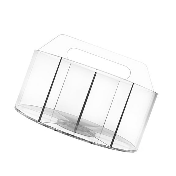 Clear Acrylics Pen Holder 360-Degree Rotating Pen Holder Art Supply Organizers