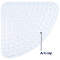 thumbnail image 3 of Curved Shower Mat Non Slip And Machine Washable Quadrant Bath, 3 of 8