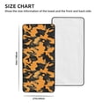 thumbnail image 2 of Absorbent Coral Velvet Towel 27x55in Light Soft And Fluffy Wool Circle Delicate And Not Easy To Remove The Edge Texture Camo Army Orange_3, 2 of 8