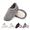 Grey, variant on Womens Chevron Closed Back Slipper
