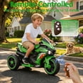 thumbnail image 2 of HNH 12V Ride On Motorcycle with Remote Control, Electric Motorbike for Kids, LED Tire and Bluetooth Music, Ride On Car for Gifts, 2 of 9