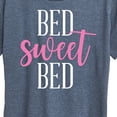 thumbnail image 3 of Instant Message - Bed Sweet Bed - Women's Short Sleeve Graphic T-Shirt, 3 of 6