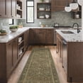 thumbnail image 3 of KUETH 2.5x10 Vintage Runner Rug Machine Washable Rugs for Living Room, Non Slip Flat Pile Rug with Rubber Backing, Boho Rug for Entryway Hallway Kitchen and Corridor, 3 of 12