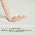 thumbnail image 3 of 6 Inch Memory Foam Mattress for Kid /Cooling Gel Green Tea Infused Mattress/Medium Firm Mattresses/CertiPUR-US Certified/Bed-in-a-Box Twin Size, 3 of 5