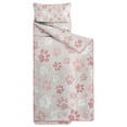 thumbnail image 2 of Pink Dog Paw Toddler Nap Mats for Kids Preschool,Sleeping Mat Bag or Kids,Toddler Sleeping Bag,Toddler Nap Mat or Daycare, 2 of 6
