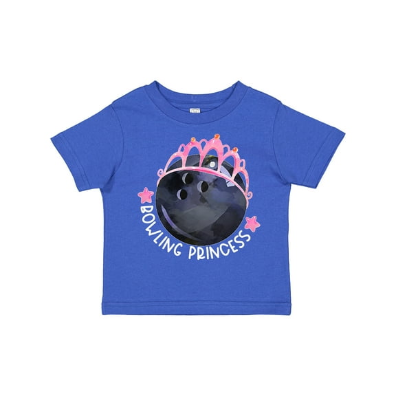 Inktastic Bowling Princess- Tiara Girls Toddler T-Shirt