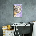 thumbnail image 6 of Epic Graffiti 'White Tiger' by Barbara Keith, Canvas Wall Art, 12"x18", 6 of 8