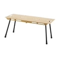 thumbnail image 4 of Almencla Table Pliante Ultralégère Compacte pour Camping Barbecue Randonnée Kaki, 4 of 8