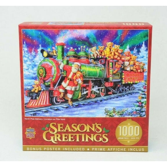 Masterpieces North Pole Delivery 1000pc Puzzle