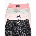 thumbnail image 2 of Luvable Friends Baby and Toddler Girl Cotton Pants 4pk, Gold Dot, 9-12 Months, 2 of 4