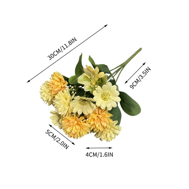 Wedding Centerpieces for Tables Artificial Flower Branches with Realistic Garden Design for Table Runner and Home Decor