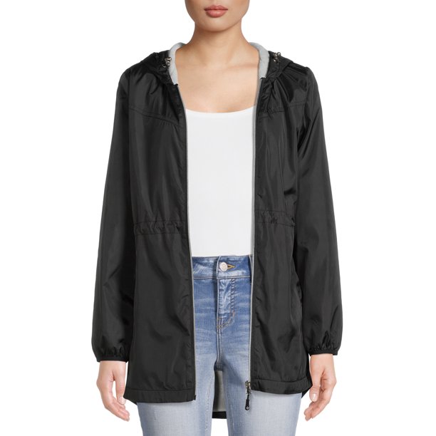 Big Chill Women's Fleece Lined Windbreaker Jacket