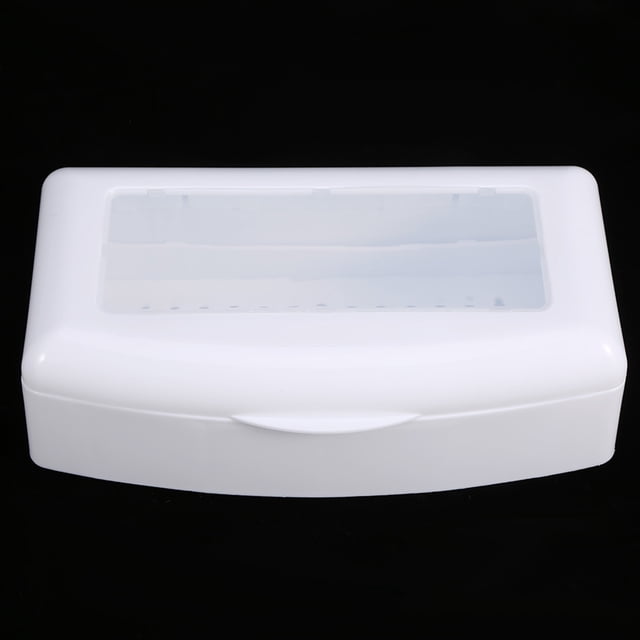 Acouto Esterilizador para herramientas de uñas herramientas para uñas Bandeja de esterilizador Caja de esterilización Contenedor de desinfección Herramientas de manicura para ANGGREK Otros