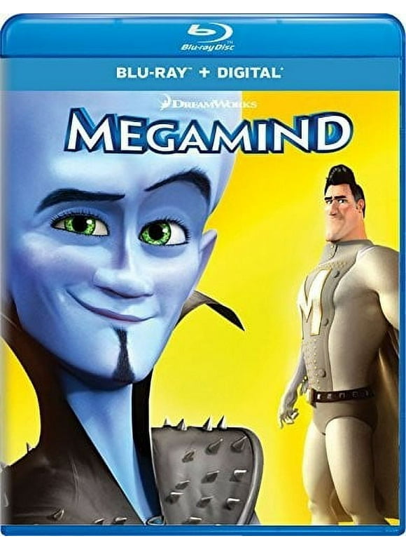 Megamind (Blu-ray + Digital Copy), Dreamworks Animated, Kids & Family